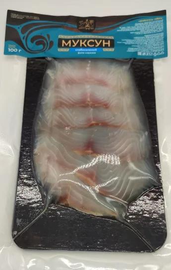 Фото Муксун филе слабой соли нарезка 100гр
