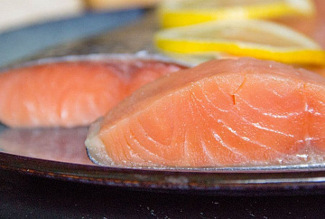 Фото Лосось филе (сёмга) слабосоленая  Трим B 1,8+
