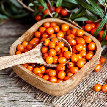 Фото Облепиха очищенная дикорастущая замороженная Экстра 500 г