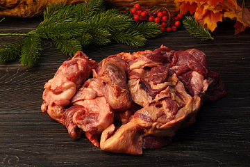 Фото Обрезь мяса коня