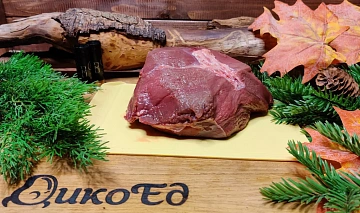 Фото Внутренняя часть бедра лося (окорок) ОХЛАЖДЕННАЯ