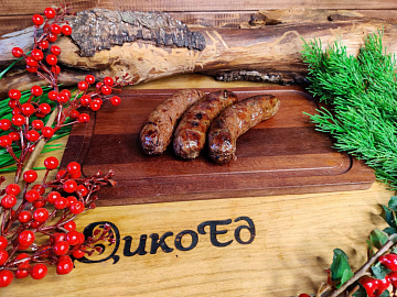 Фото Колбаски для жарки из северного оленя Баланс 40