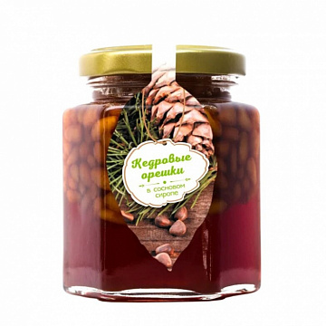 Фото Ядро кедрового ореха в сосновом сиропе